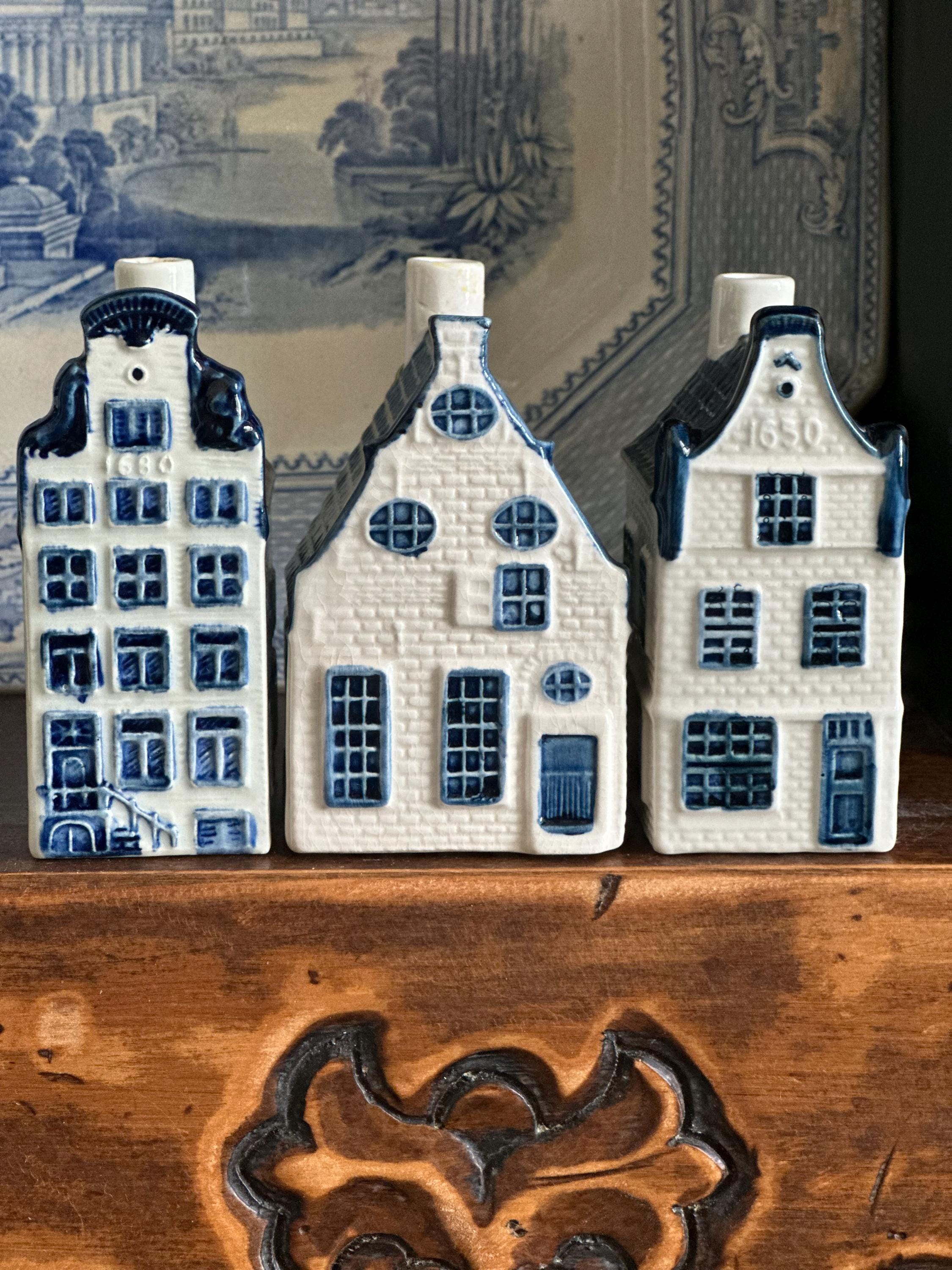 EMPTY Vintage Delft Blue KLM Houses (#2-102) - Etsy
