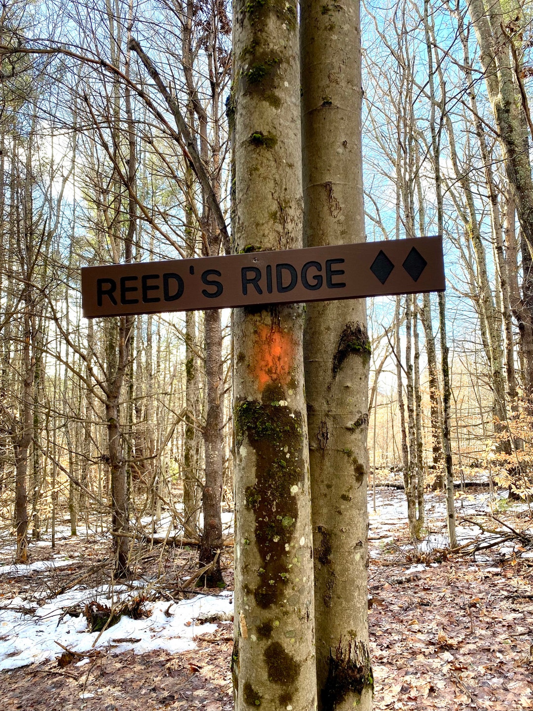 Set of 2 Custom Trail Sign Etsy