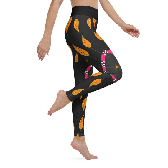 Colourful Yoga Leggings Artistic Yoga 