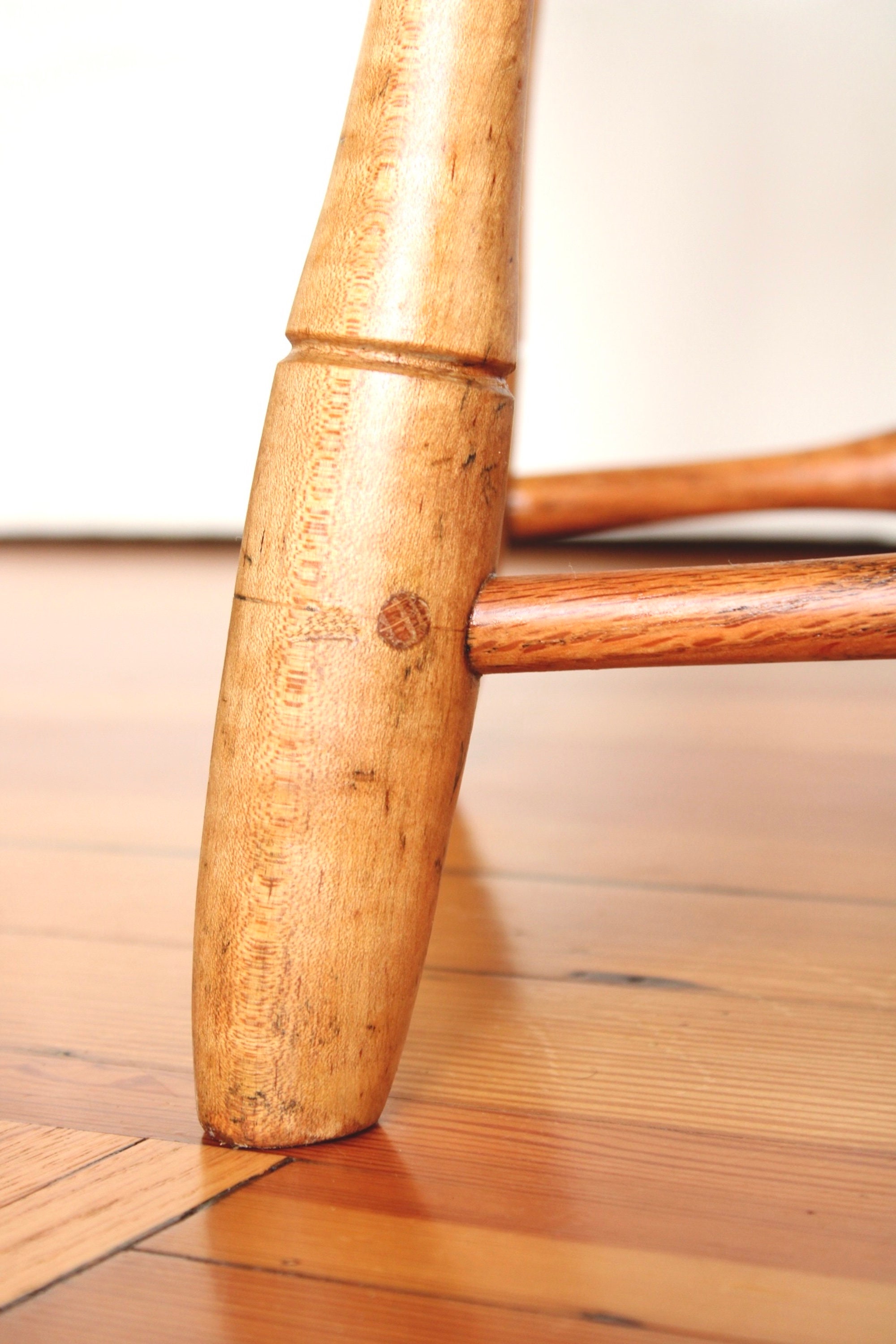 アンティークチェア　無垢　椅子　stick back chair-oak Antique Stick Back Chairs from 11 Shops