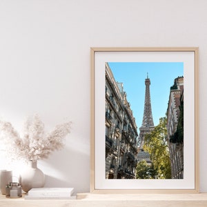 Eiffel Tower Photography Print - Digital Download