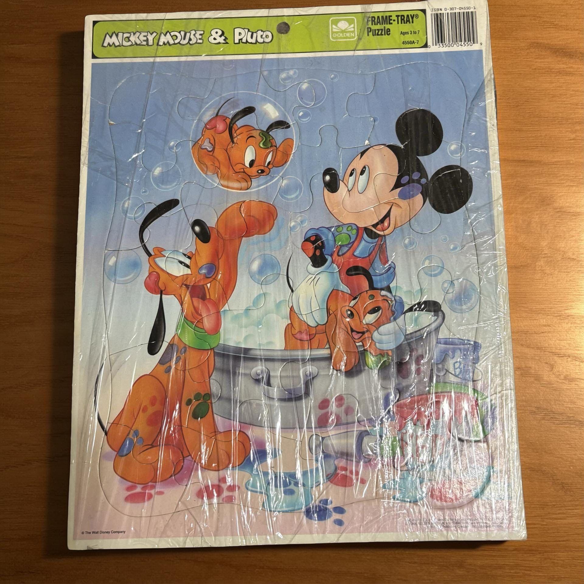 Vintage Mickey Mouse Puzzle - Etsy