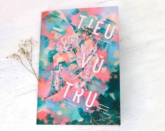 Little Universe Original zine by Kiloom | original character gouache artbook