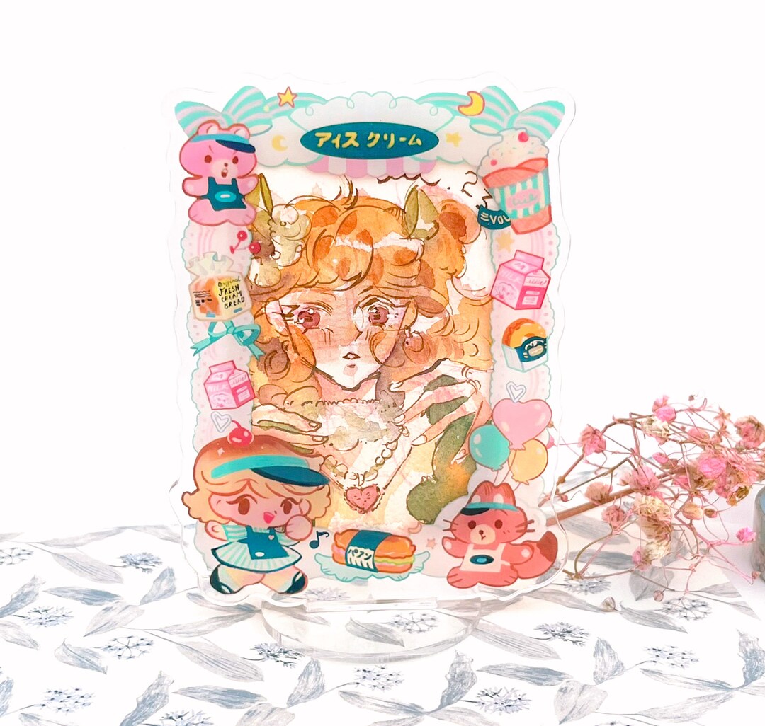 Pudding Acrylic Frame Photocard Holder Standee by Kiloom - Etsy