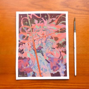 Original Heartbreak Party Mizi ver | Original Alien Stage character painting