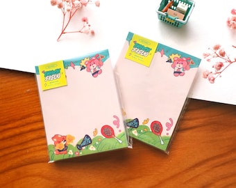 Memo Note "Track Field" 8x10 cm decorative journal memo notepad