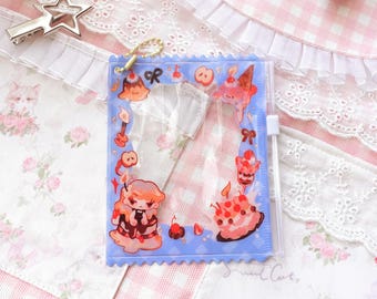 Trinket pouch "Happy burst day" 9x12cm Pudding PVC pouch