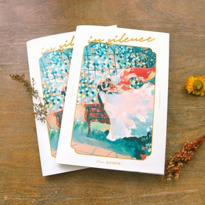 In Silence Original zine by Kiloom | original character watercolor gouache artbook
