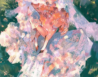 Artprint "Last Fawn" | Kiloom gouache illustration artwork print