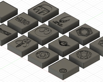 Large X-Wing Damage Deck Holder [STL FILES]