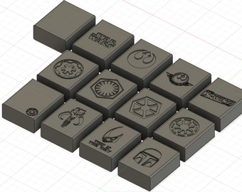 Small X-Wing Damage Deck [STL FILES]