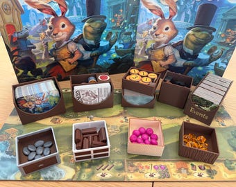 Everdell Duo: Board Game Box Insert (Unofficial)