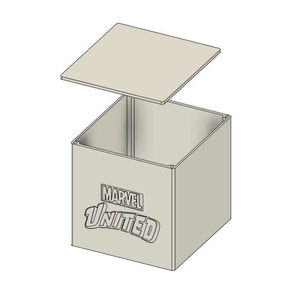 Almacenamiento de ubicación de Marvel United [ARCHIVOS STL DIGITALES]