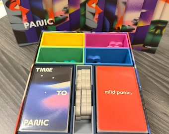 Time to Panic - Board Game Insert