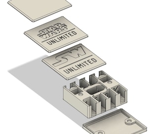 Star Wars Unlimited - Gamegenic Token Holder [STL FILES]