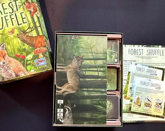Forest Shuffle and Dartmoor - Board Game Insert