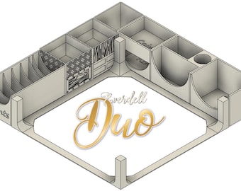 Everdell Duo: Board Game Box Insert [DIGITAL FILES] (Unofficial)