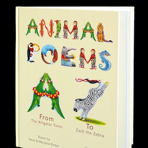 Animal Poems: From A to Z - Children&#39;s Alphabet Book - Including Personalized 8&quot; x 10&quot; Print