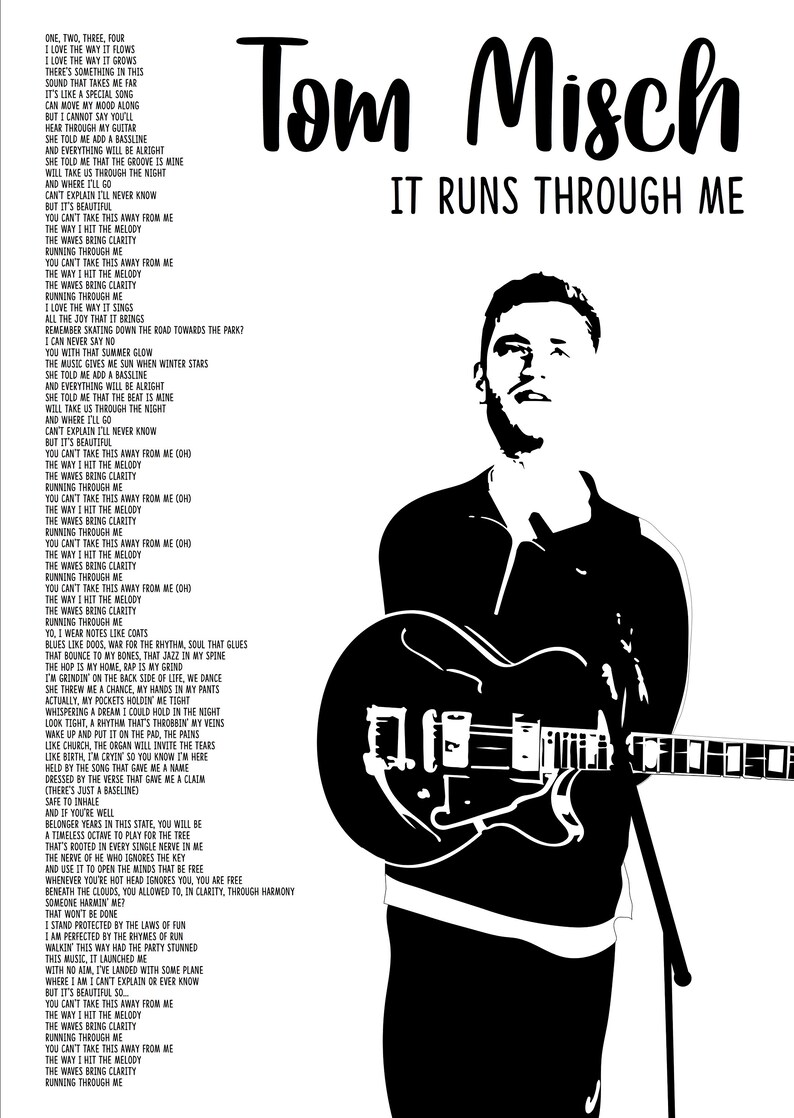 Tom Misch It Runs Through Me Lyrics
