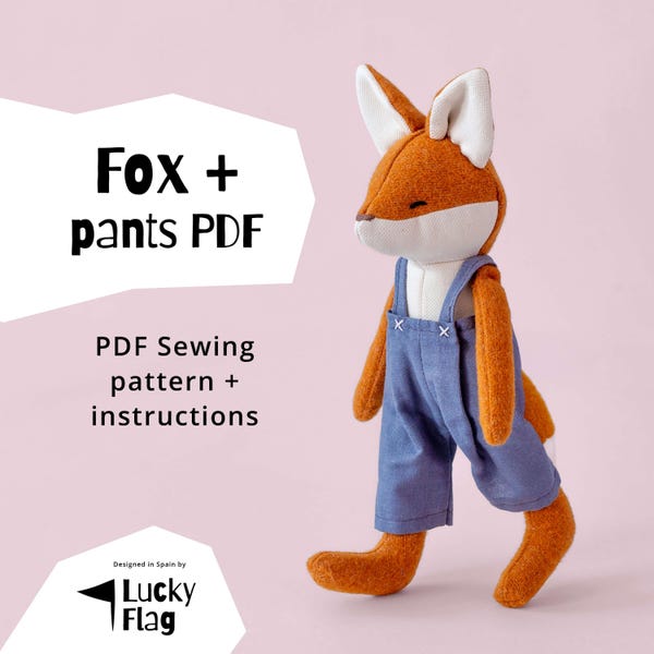 Fox Plush - Etsy