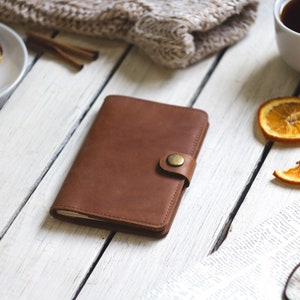 Custom Field Notes Leather Cover, Personalized refillable journal, Travel leather wallet, Moleskine leather cover 3,5" x 5,5",Diary,Notebook