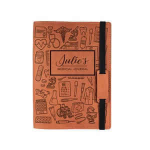 Medical Journal, Medicine notebook, Journal for medic, Medical gift for Graduation, Med student gift, Doctor notebook