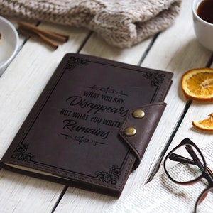 Custom Vintage Leather Journal, Personalized  Leather Journal, Custom Engraved Journal, Vintage Leather Journal, Personalized Diary,Notebook