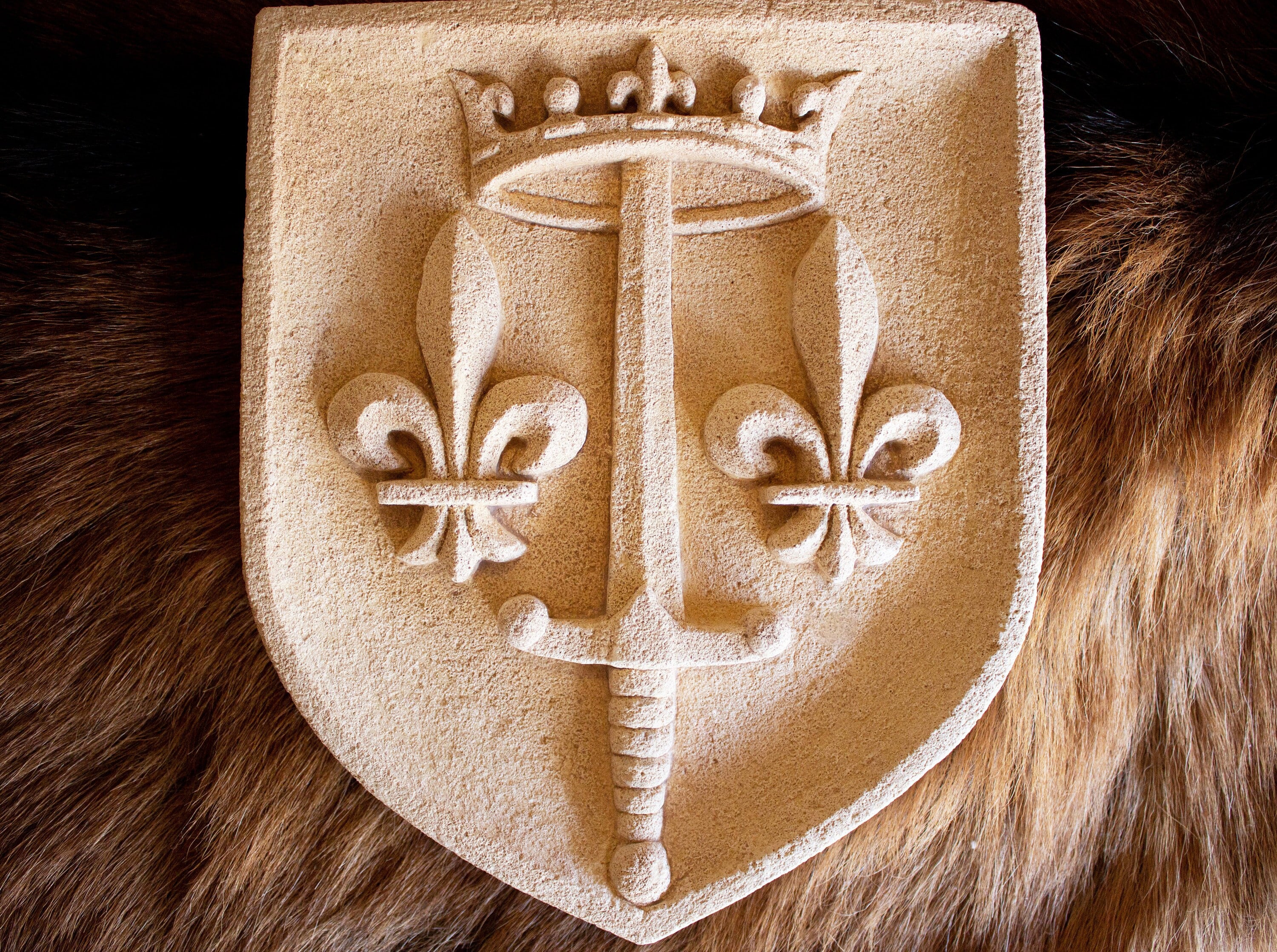 Coat of Arms of Joan of Arc – Joan of Arc Coat of Arms Wall Relief
