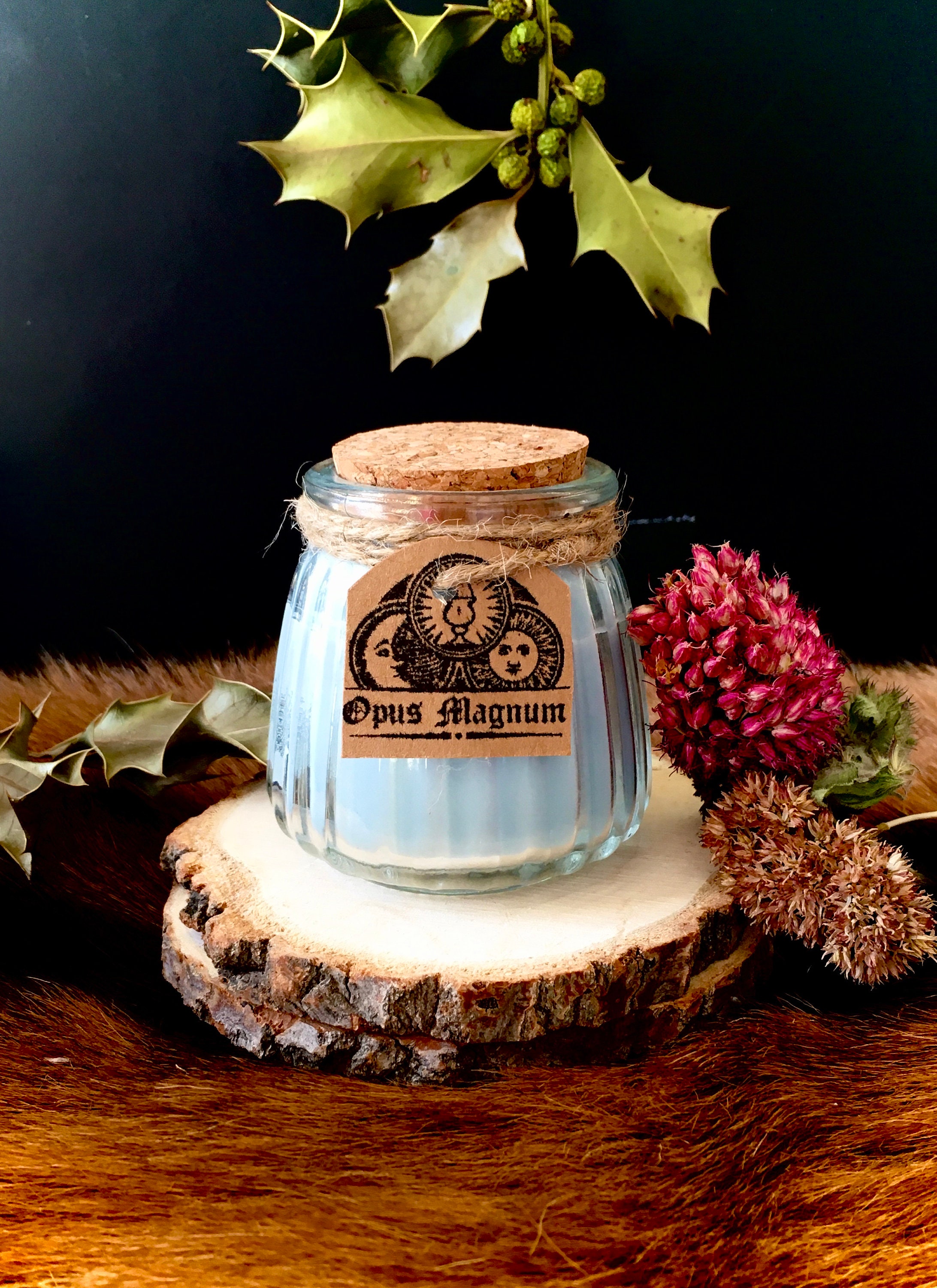 Bougie Végétale Parfumée à L'opium