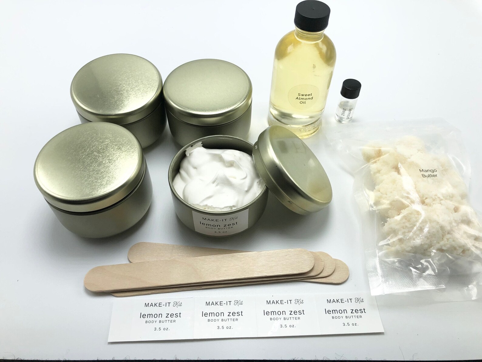 Make Your Own Body Butter for Gifts or Give Kit as Gift for Etsy
