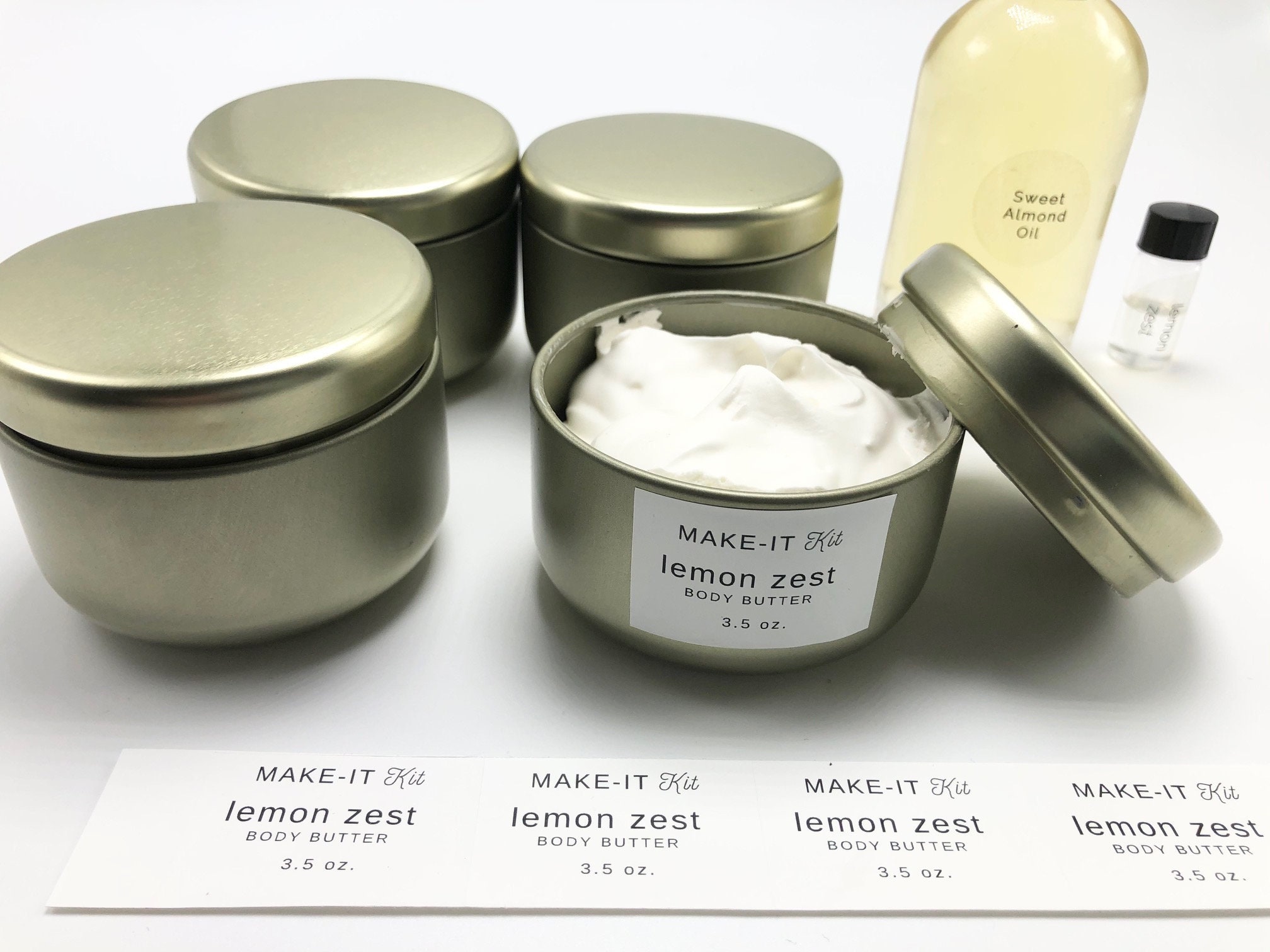 Make Your Own Body Butter for Gifts or Give Kit as Gift for Etsy