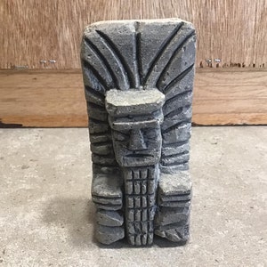 Statua azteca del Messico Figurina Rovine Maya azteche Pietra