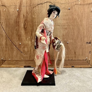 Vintage Japanese Geisha Doll Figure