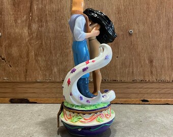 Vintage Disney Enesco Pocahontas Music Box - Etsy