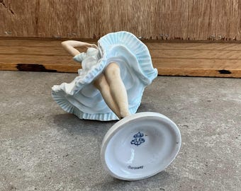 ヴィンテージ Unterweißbach 磁器バレリーナ置物、ドイツ製 - Etsy 日本