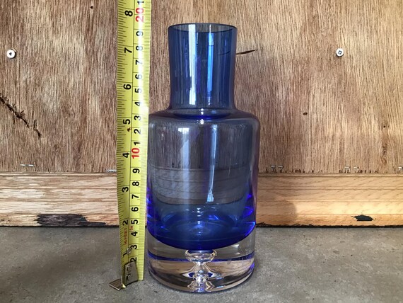 【新品未使用】KROSNO ポーランド　ガラス フラワーベース 花瓶