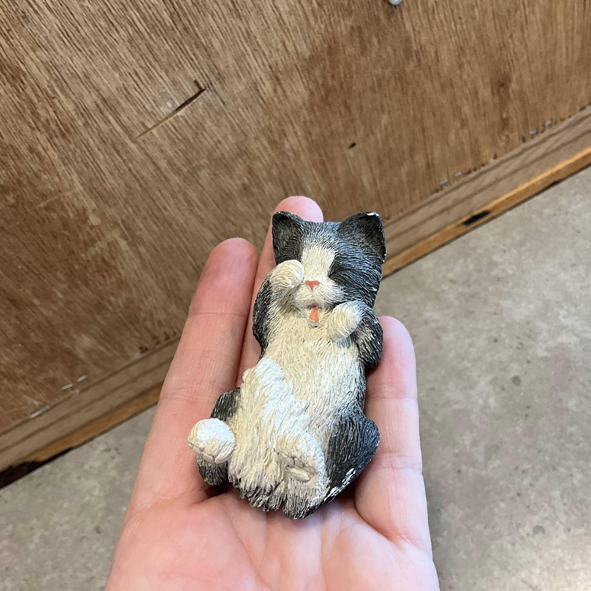 ねこ　置物　サンディキャスト製　中古　sandicast Sandicast cats - Etsy 日本