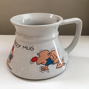 Vintage Russ Berrie Coffee Mug Schneider Cartoon Collectible Mug,