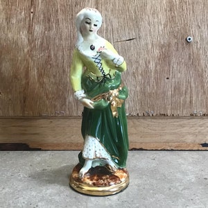 Vintage Porzellan viktorianische Dame Figur