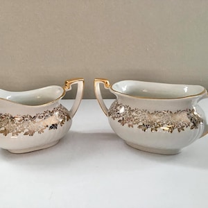 Gibsons Staffordshire 2 piece set, sugar bowl and creamer , afternoon tea, vintage