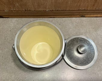 古いヴィンテージのピューター製アイスバケツ - Etsy 日本