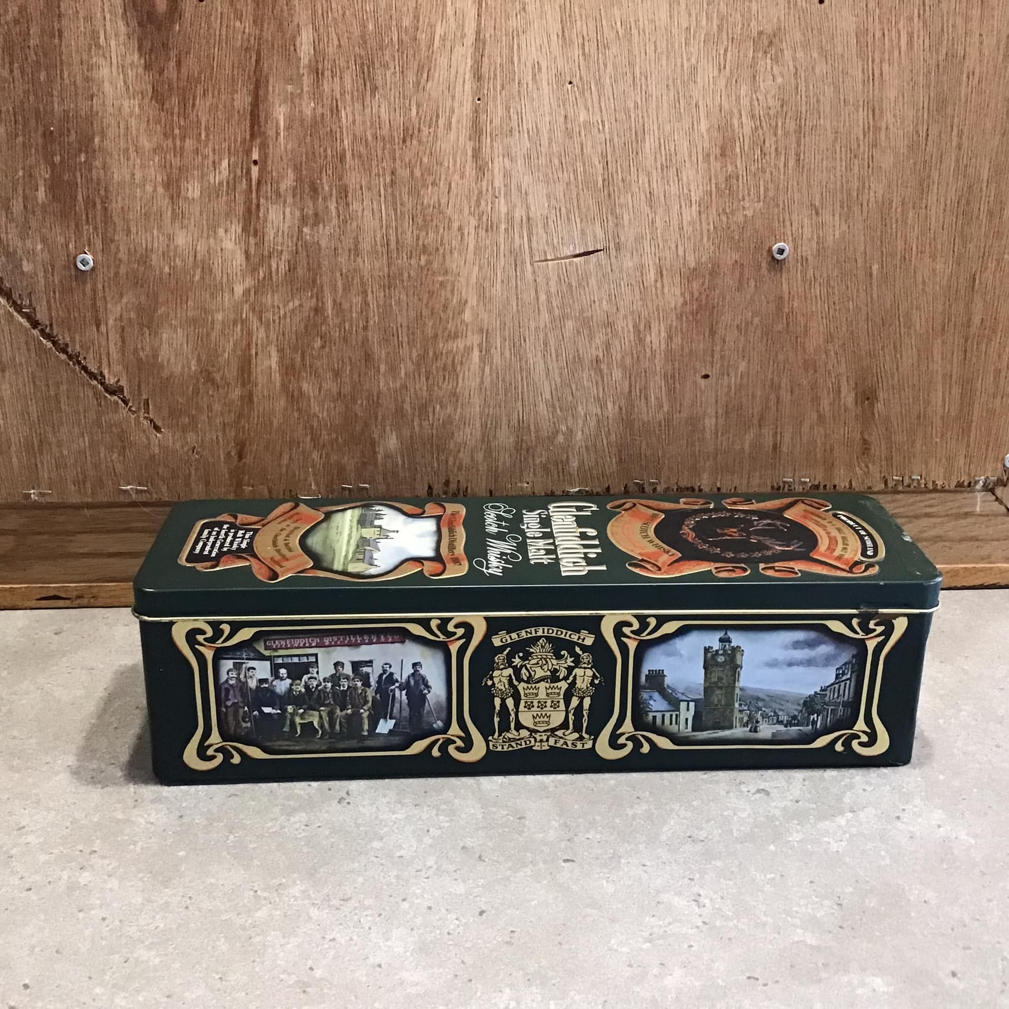 ヴィンテージ グレンフィディック スコッチウイスキー缶 - イギリス製