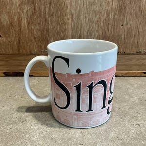 Starbucks Singapore Coffee Cup City Mug Collector Series 2004