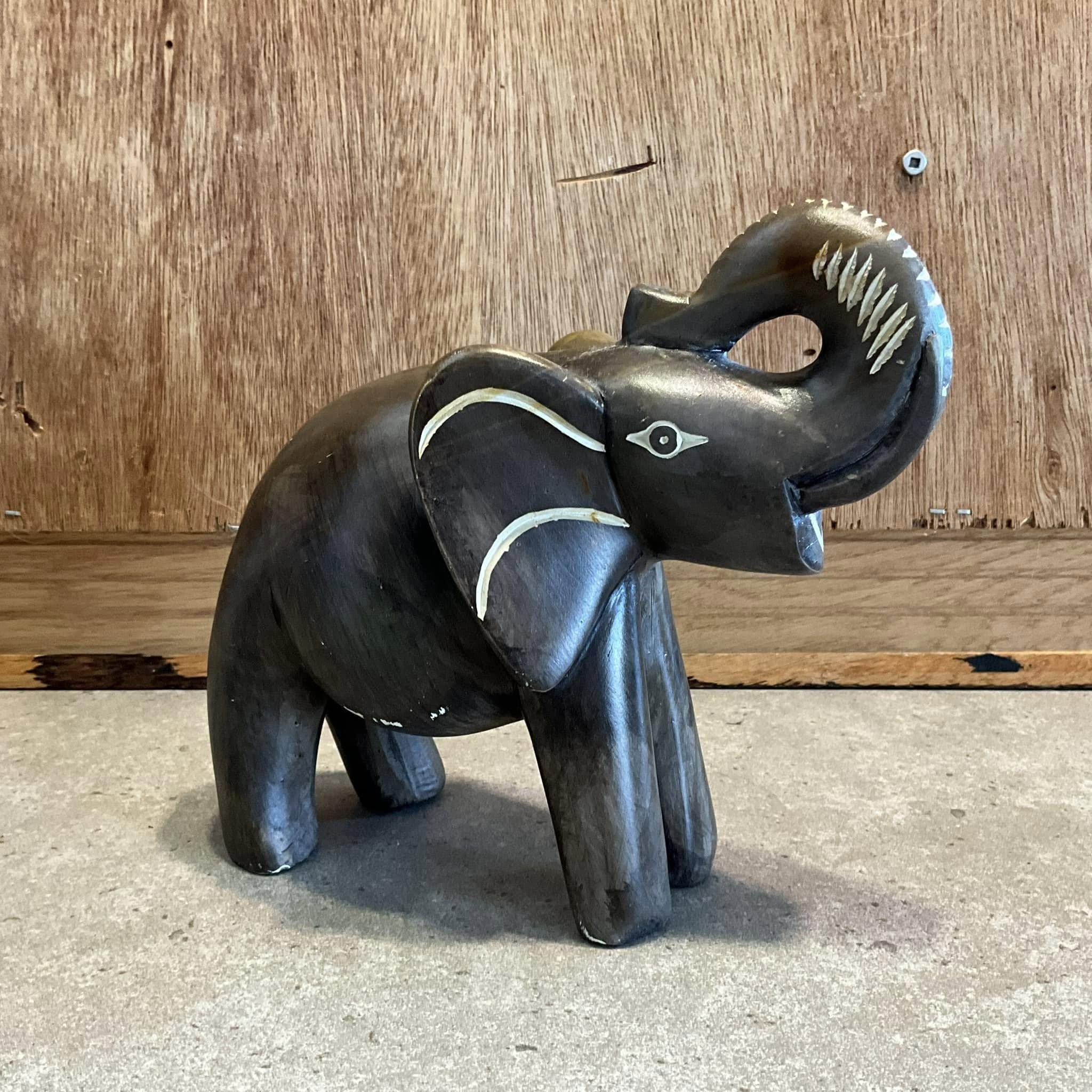 石？の象の置物 彫刻された石の象の置物 - Etsy 日本