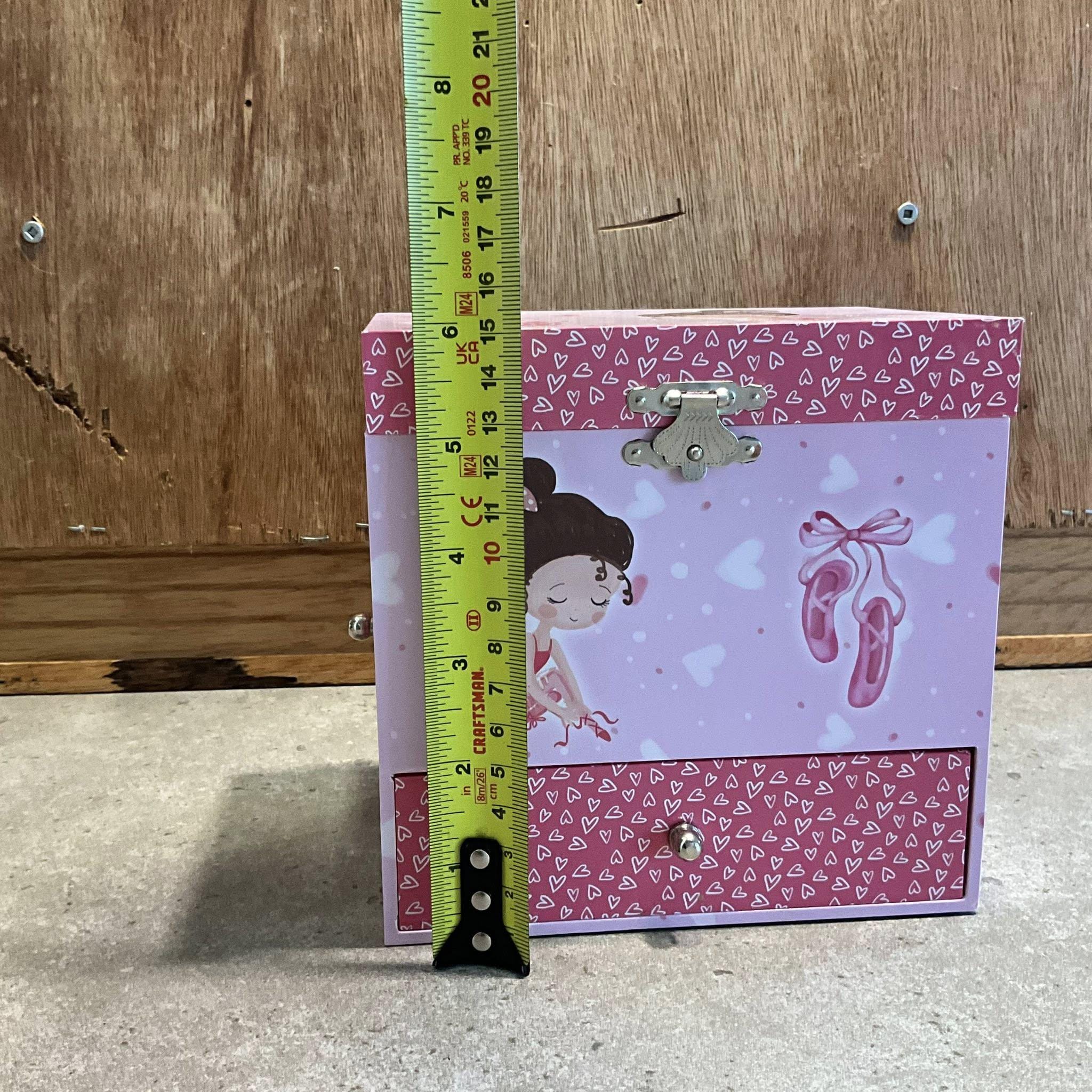 バレリーナミュージカルジュエリーボックス、引き出し4つ - Etsy 日本