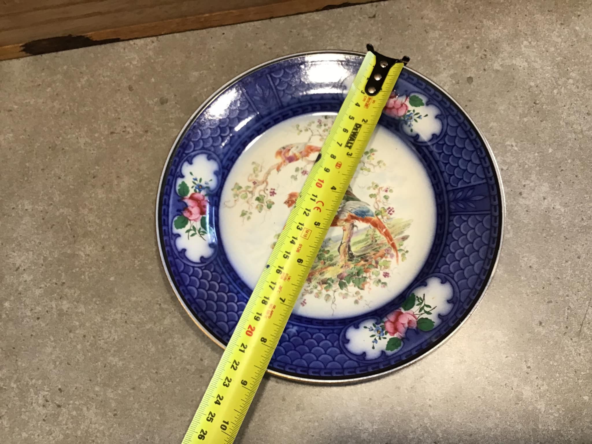 アンティーク ロイヤル ドルトン プレート バード オブ パラダイス