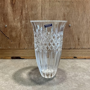Vaso vintage in cristallo piombato Waterford Marquis Shelton da 8 pollici, prodotto in Germania
