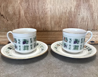 イギリス製のヴィンテージ ロイヤルドルトン タペストリー ティー