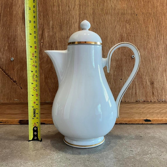 レア　ウェッジウッド　コロンビア　ブルー　ゴールド　コーヒーポット レア ウェッジウッド コロンビア ブルー ゴールド コーヒーポット