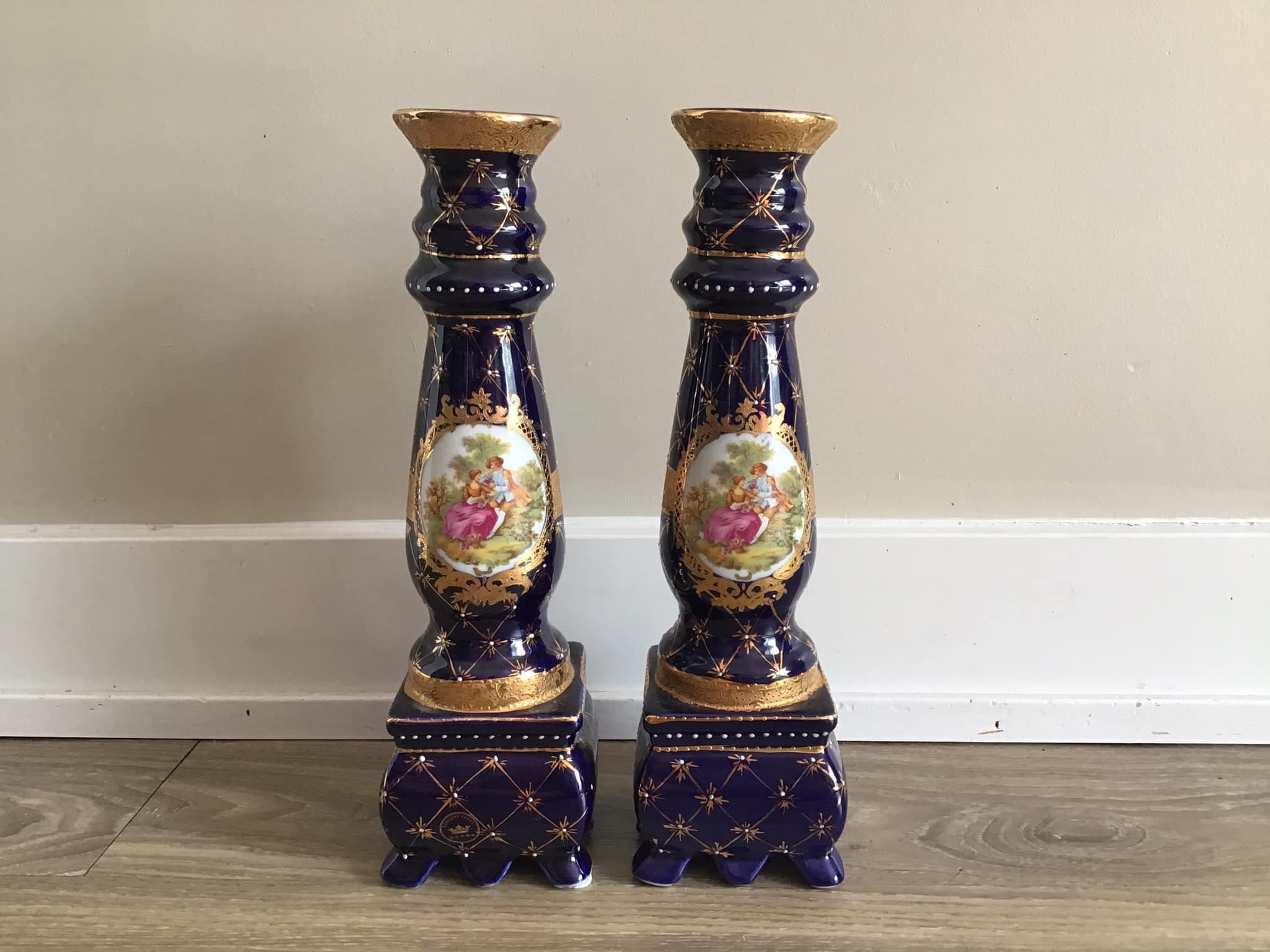 Limoge candle holder - Etsy 日本